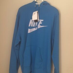 Nike Men's Sky Blue Hoodie